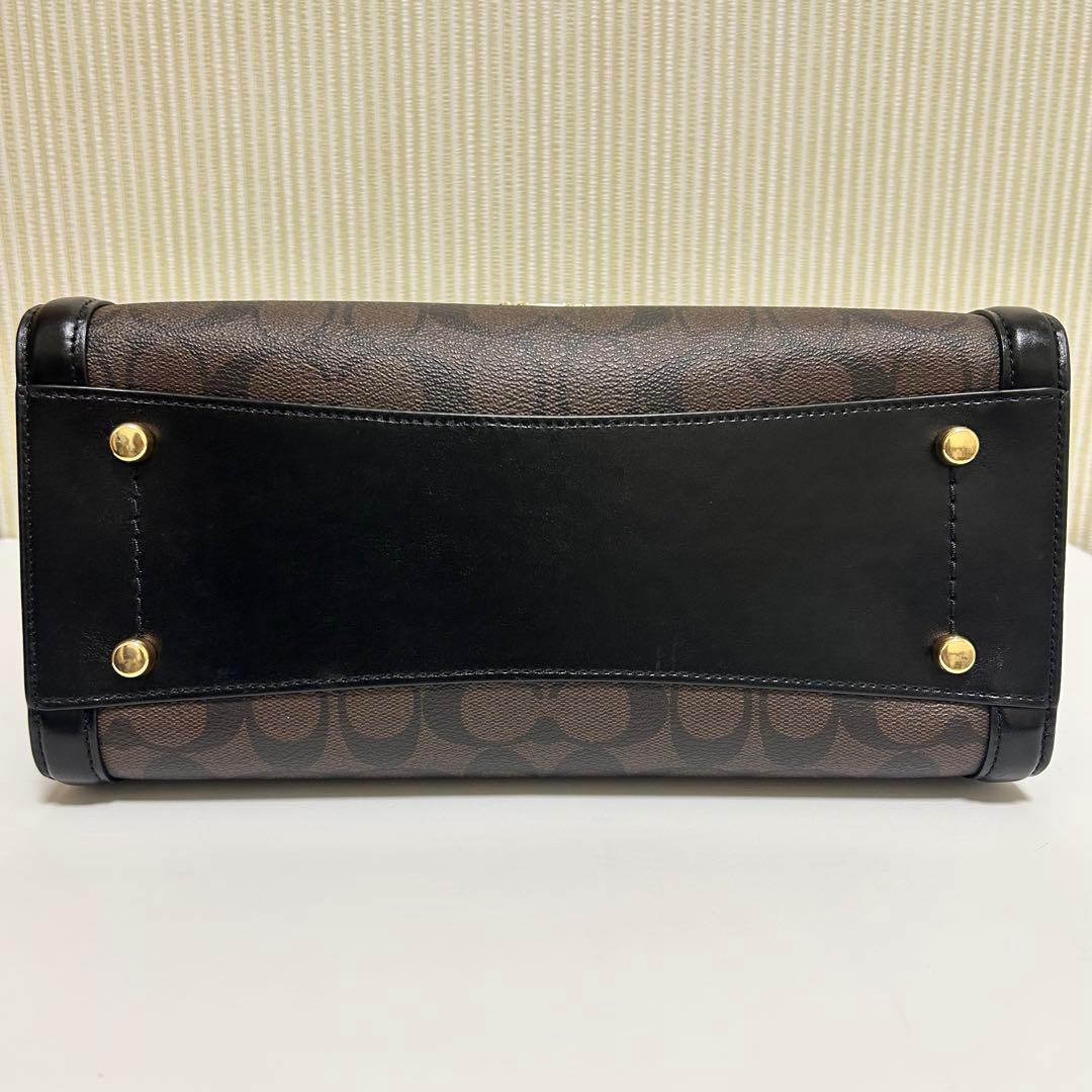 COACH シグネチャー 2WAY ハンドバッグ