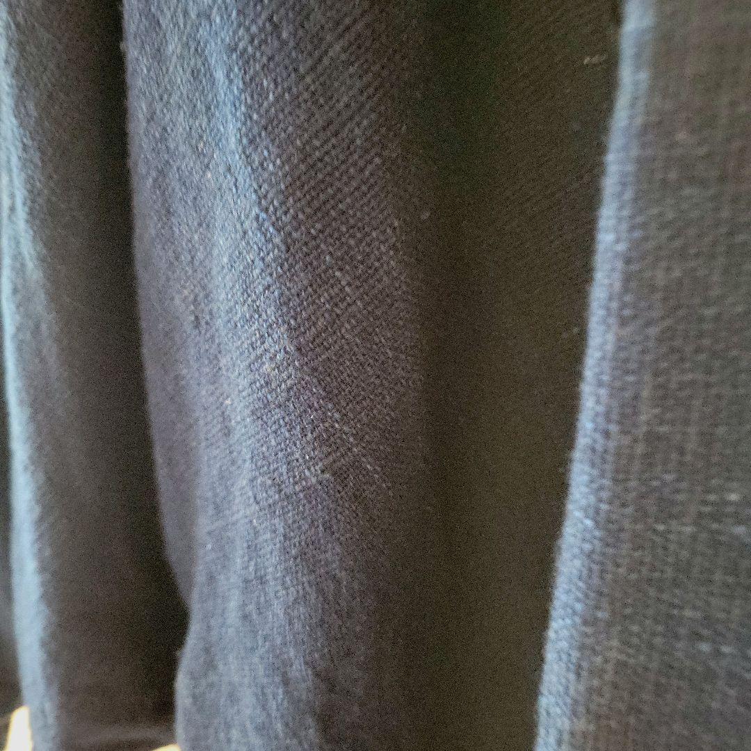 うさとの服　藍染　インディゴ　自然素材　2回着用