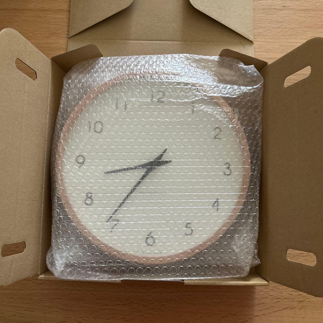 レムノス 掛け時計 カンパーニュ Campania ナチュラル 木製