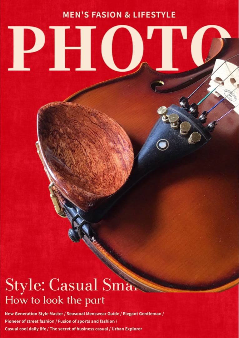 バイオリン用顎当て　ローズシタン　ドレスデン