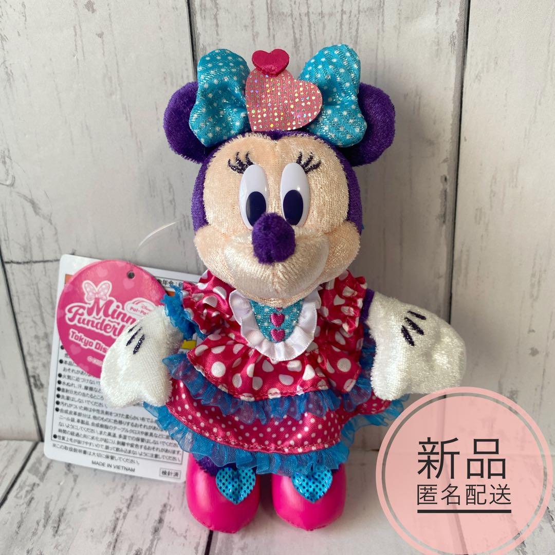 ディズニー パルパルーザ ぬいぐるみバッジ ぬいば ミニー ファン