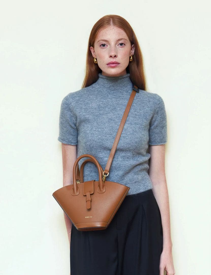 Paris64 Mini Lumière Caramel ショルダーバッグ