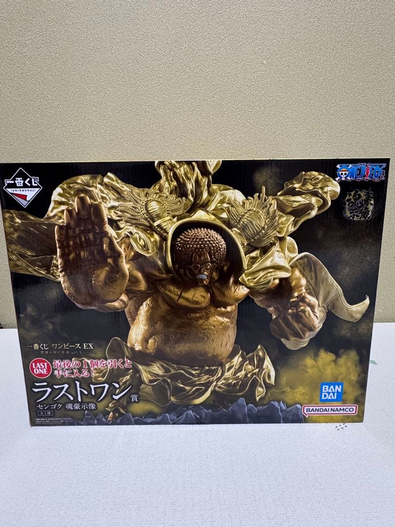 ワンピース フィギュア 一番くじ ラストワン賞 センゴク - メルカリ