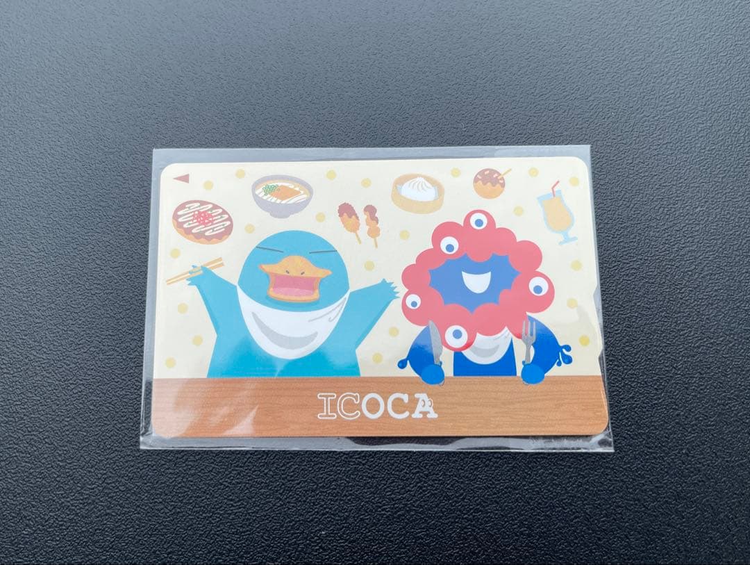 大阪関西万博限定　ICOCA カードのみ　ミャクミャク　イコちゃん