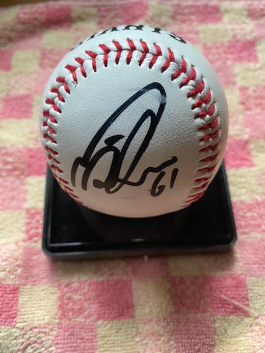 読売ジャイアンツ巨人増田陸サインボール