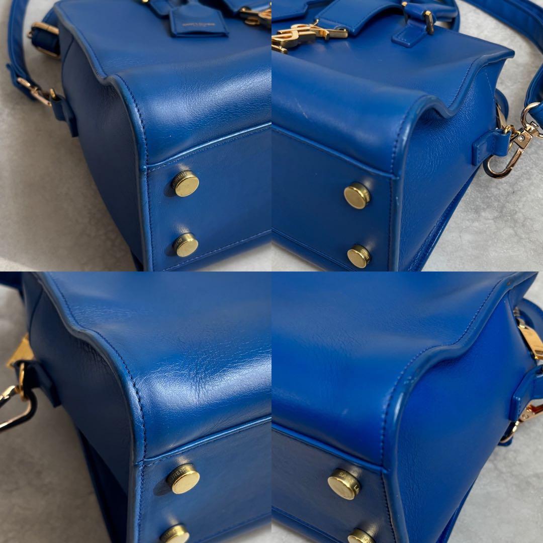 美品 SAINT LAURENT PARIS カバス 2way ハンドバッグ