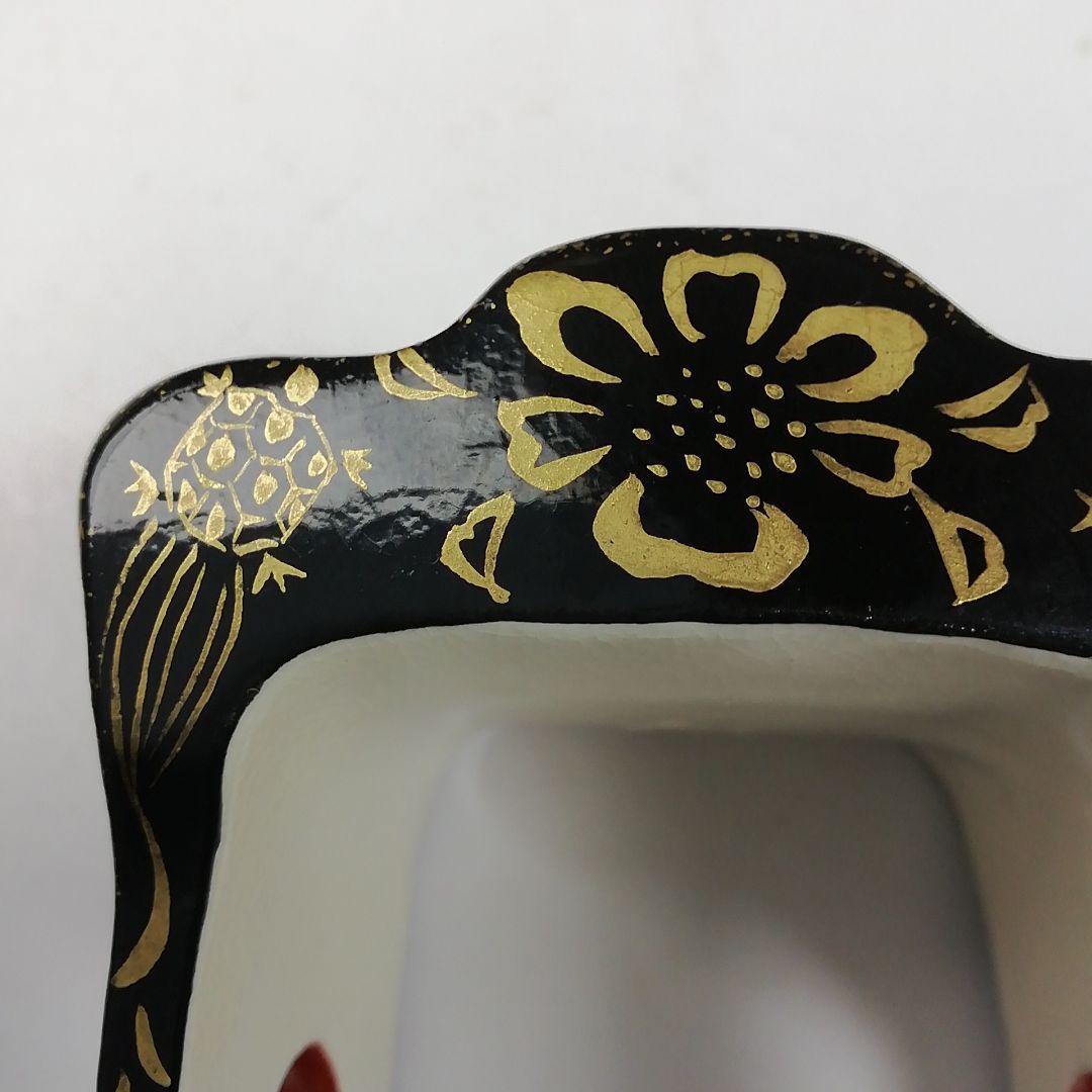 W46 蓋置 『鞍 蓋置』『橋本城岳 造』 共箱 茶道具