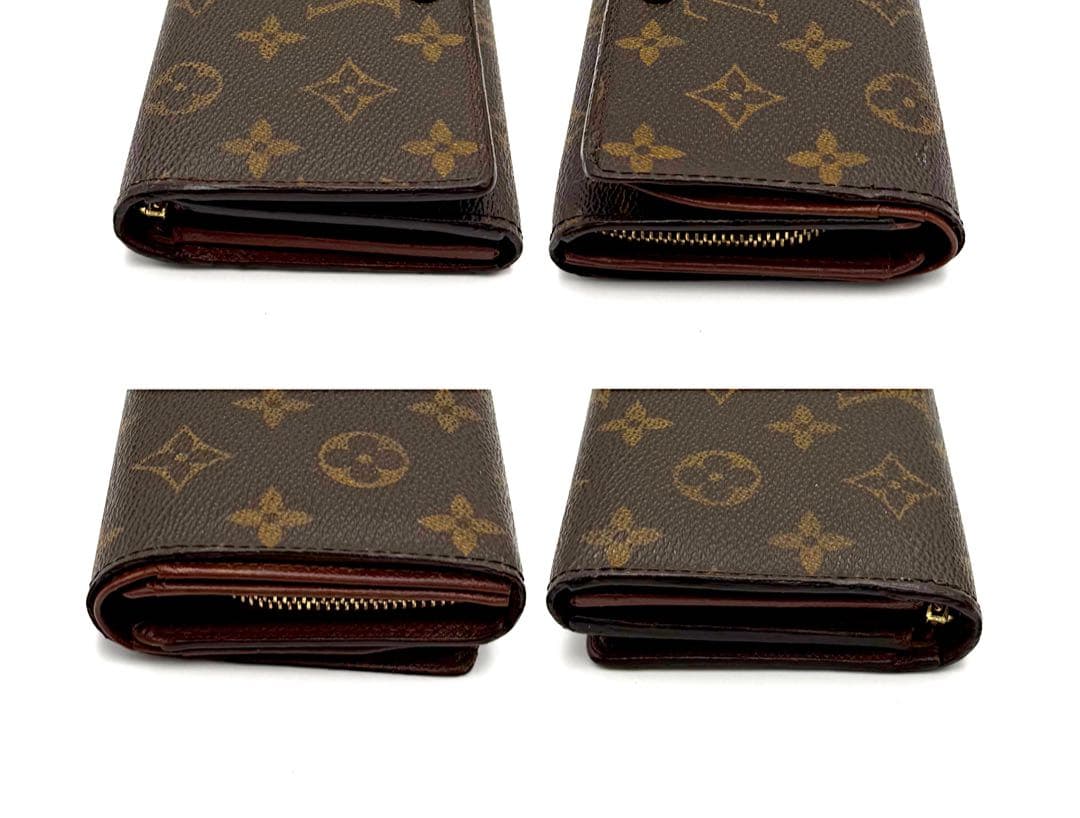 ルイヴィトン モノグラムポルトフォイユ トレゾール 財布 L字ファスナ