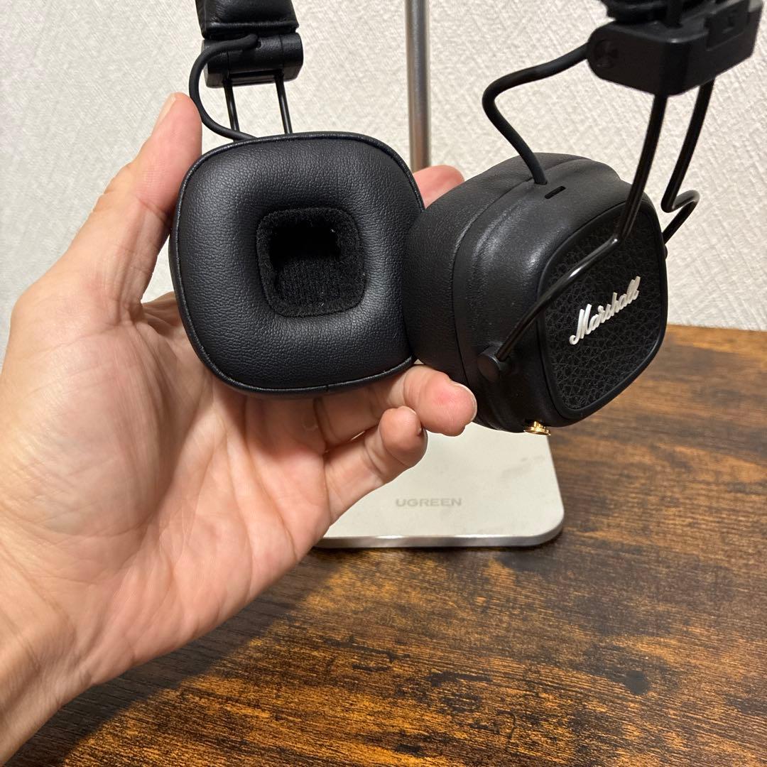 サムさん専用 Marshall Major V ブラック ケース付き