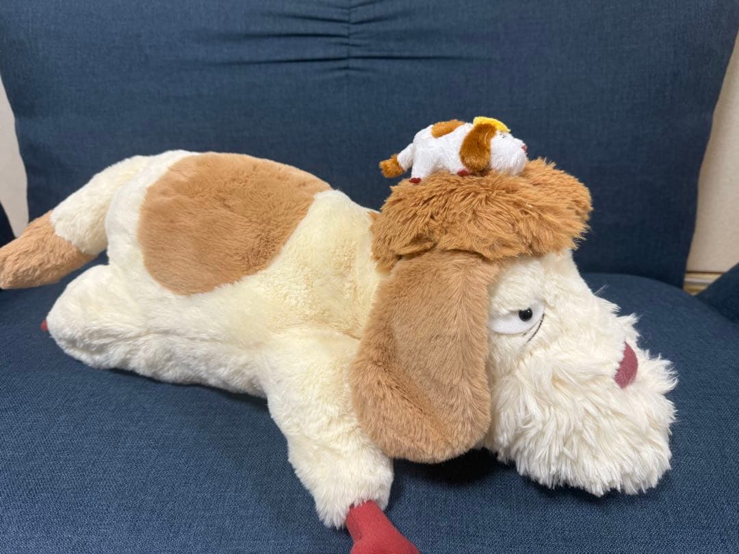 新品 タグ付 ハウルの動く城 ヒン 特大+ミニヒンセット 魔女の谷