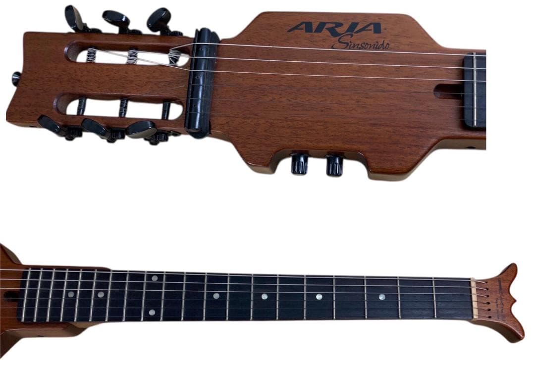★良品★ ARIA アリア シンソニード サイレントギター AS-100S