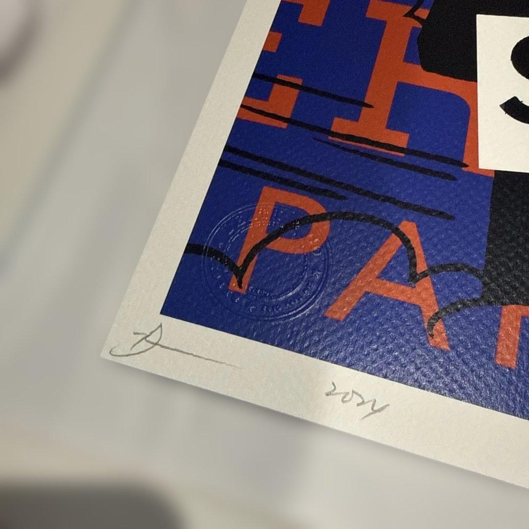 世界限定100枚 DEATH NYC スヌーピー 現代アートポスター 本物保証