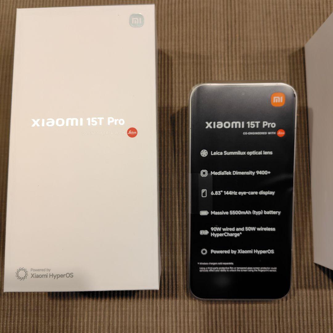 Xiaomi 15T Pro SIMフリー グレー 12GB/256GB Xiaomi 15T Pro (12GB/256GB) -グレー（SIMフリー版） | Xiaomi