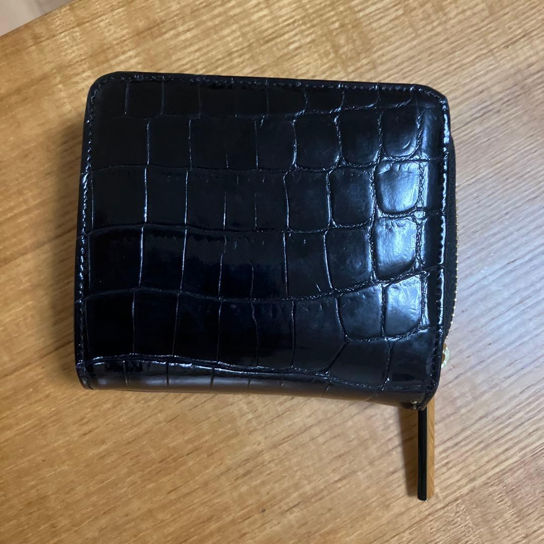 傳濱野　皇室御用達 皮革の宝石　クロコ　ジュエリー財布 （ジェムクロコ）