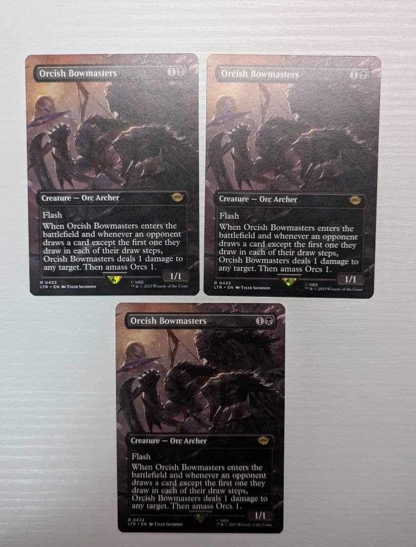 オークの弓使い/Orcish Bowmasters 3枚セット｜オークの弓使い Orcish