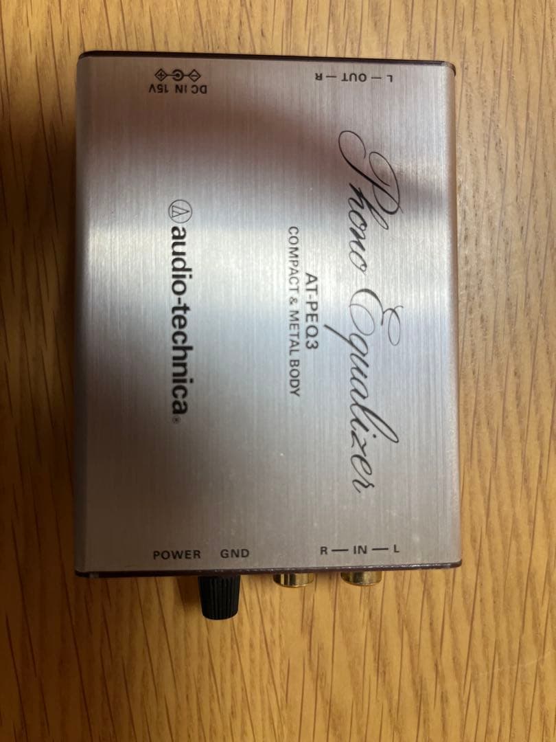 audio-technical フォノイコライザー　AT -PEQ3