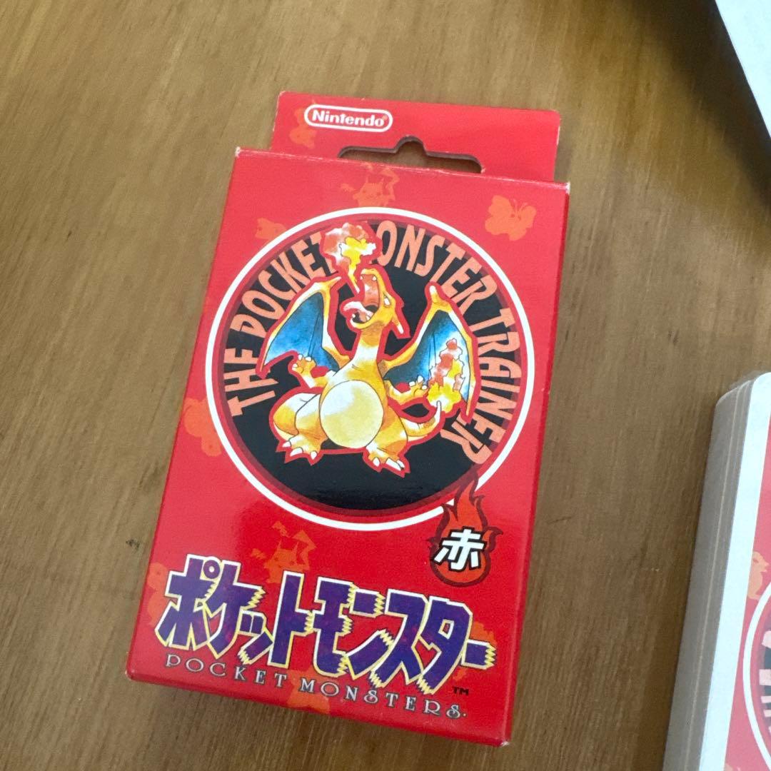 レア・希少】初代 ポケモン ポケットモンスター トランプ 赤 未使用