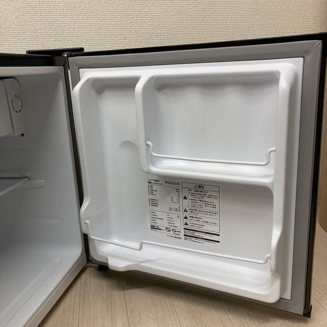 MAXZEN 2025年製 1ドア冷蔵庫 小型冷蔵庫 JR046ML01GM