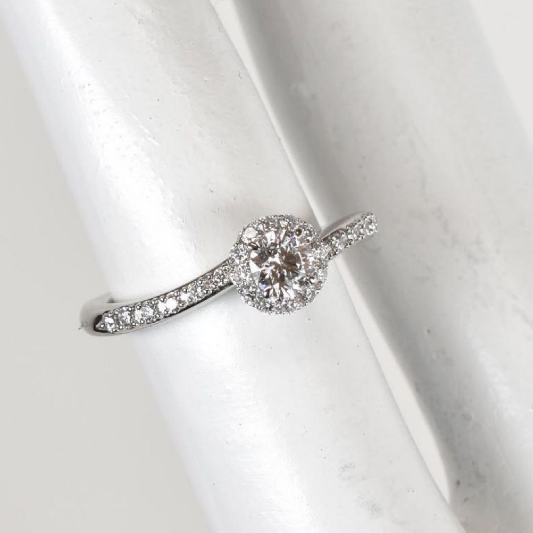 【アネモネ】 スタージュエリー Halo(ヘイロー)PTダイヤモンドリング