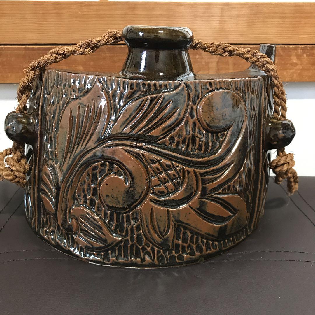 上江洲茂生 抱瓶 だちびん 古作