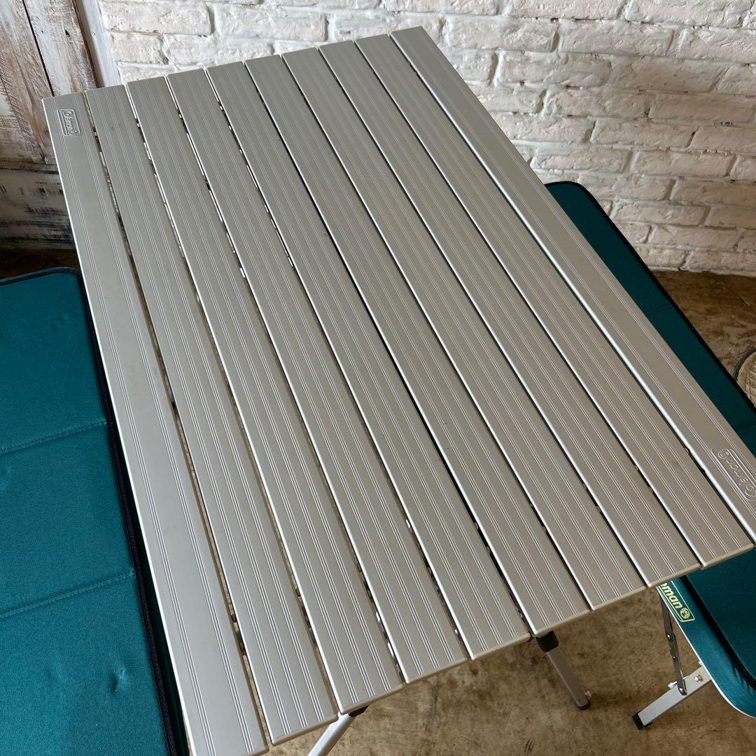 コールマン テーブルベンチセット｜折りたたみテーブルとベンチセット