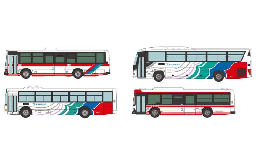 ザ・バスコレクション 名鉄バススペシャル 1BOX12個入り バス模型