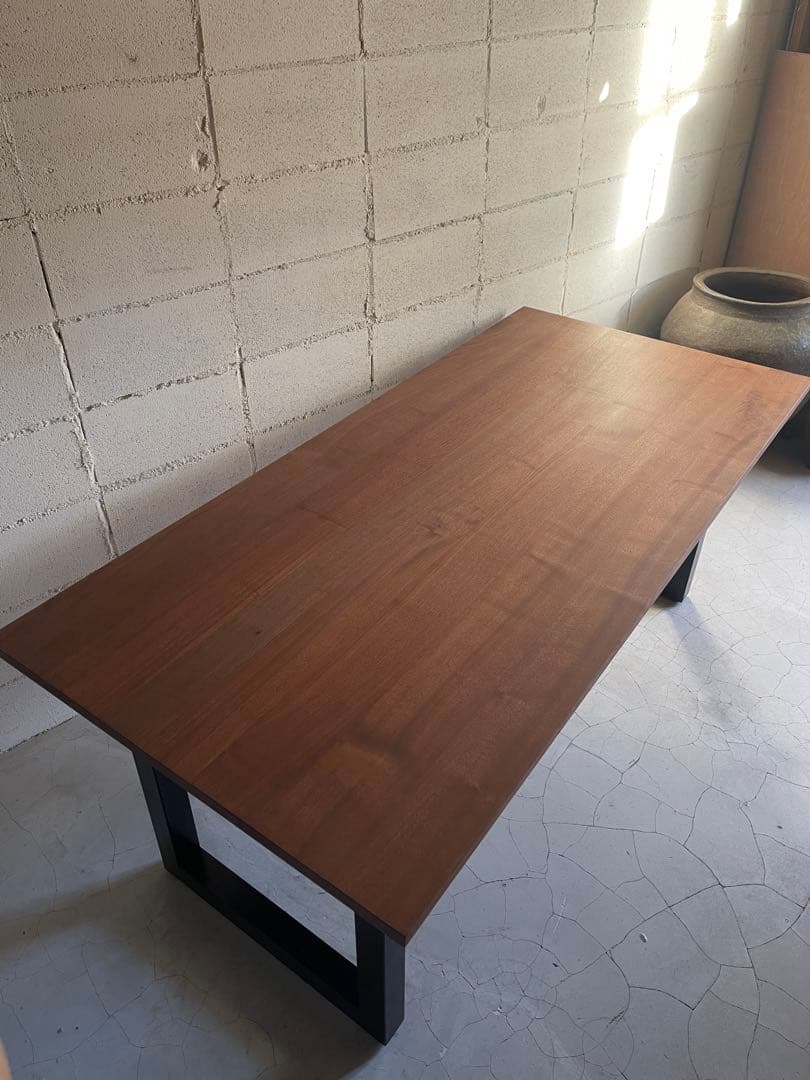 美品　MasterWal ワイルドウッド ダイニングテーブル　ウォールナット無垢