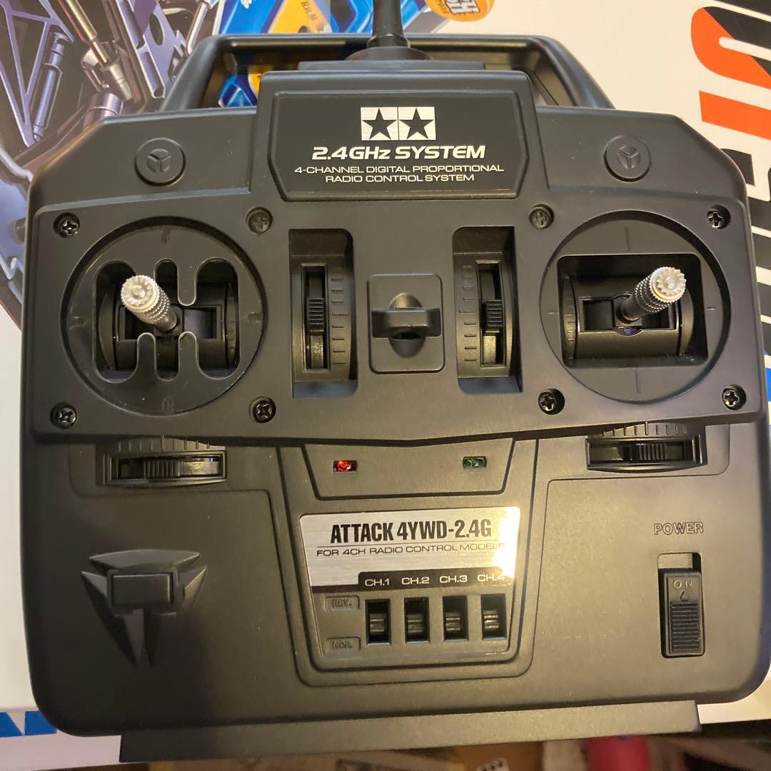 M様納車待ち タミヤ ナイトハウラーカスタム フルオペ サキールオレンジ