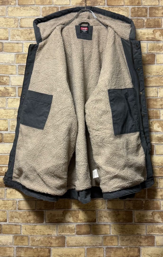 ラングラー　ダック地　アクティブジャケット　裏ボア　ビッグシルエット　3XL