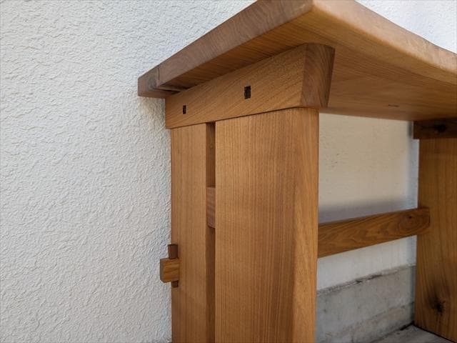 飛騨家具｜雉子舎/kijiya｜無垢材｜組木机｜デスク｜