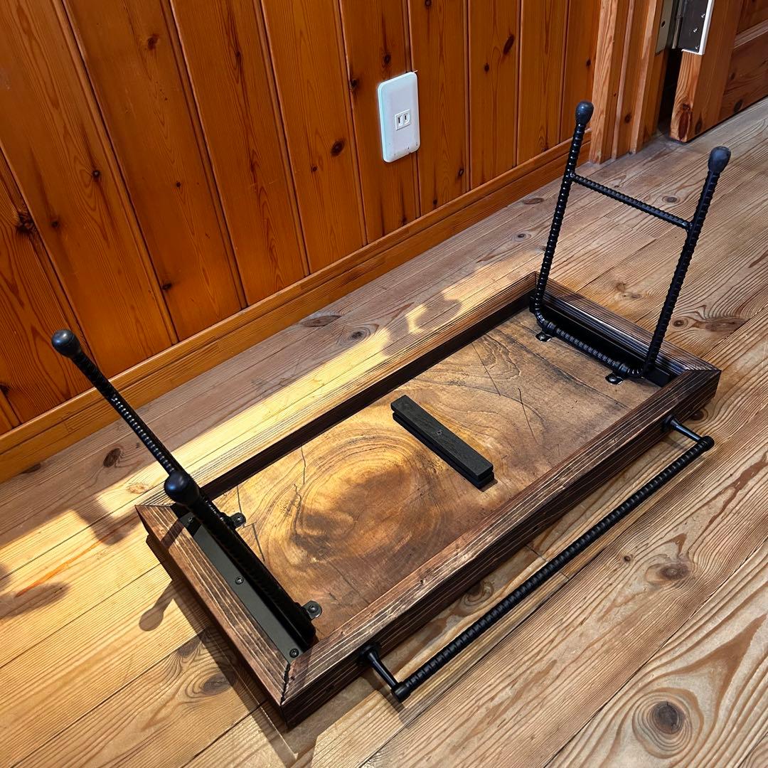 No.10 ソロテーブル ハンガー付 ディスプレイ棚 オルテガテーブル