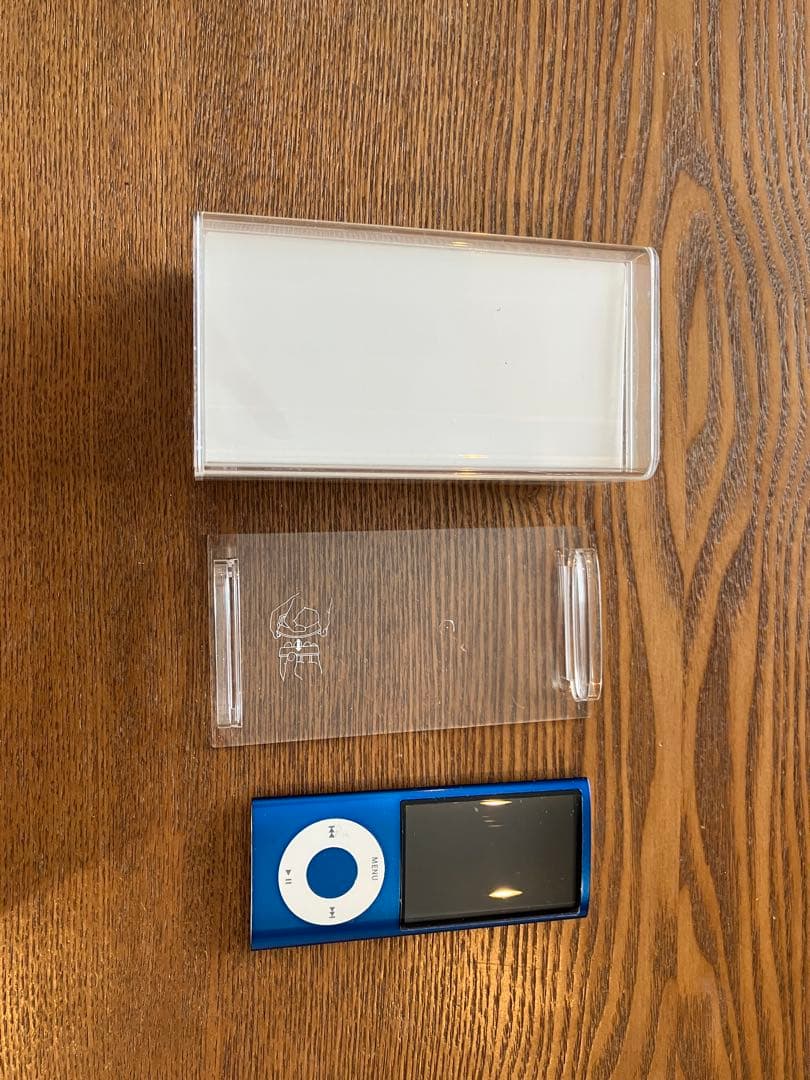 値下げ交渉可 お宝 Apple iPod nano 青 第五世代 付属品込み 第五