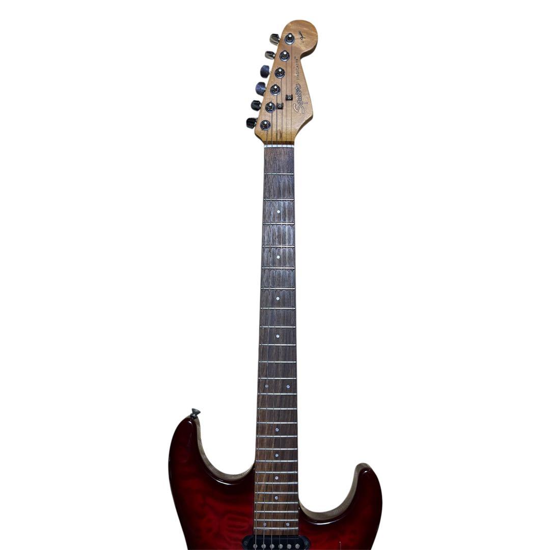 【良品】Squier STG-38 Stage Caster キルトメイプル