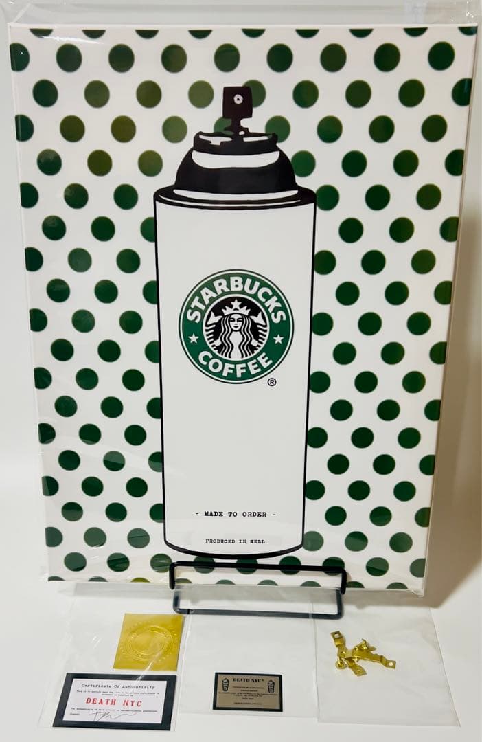 DEATH NYC キャンバスボードタイプ 【エディション希少作品】