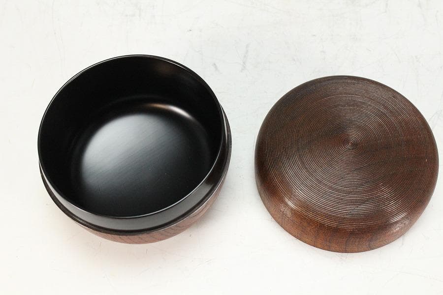 T800 棗 『鵬雲斎好写 三景』『蓑輪一幸』 共箱 茶道具