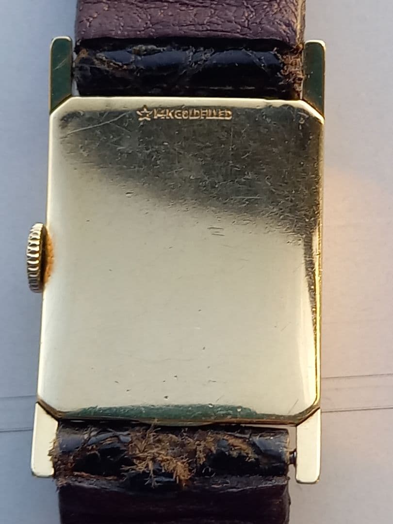 Lord Elgin 手巻き　腕時計 14Kゴールドフィルド