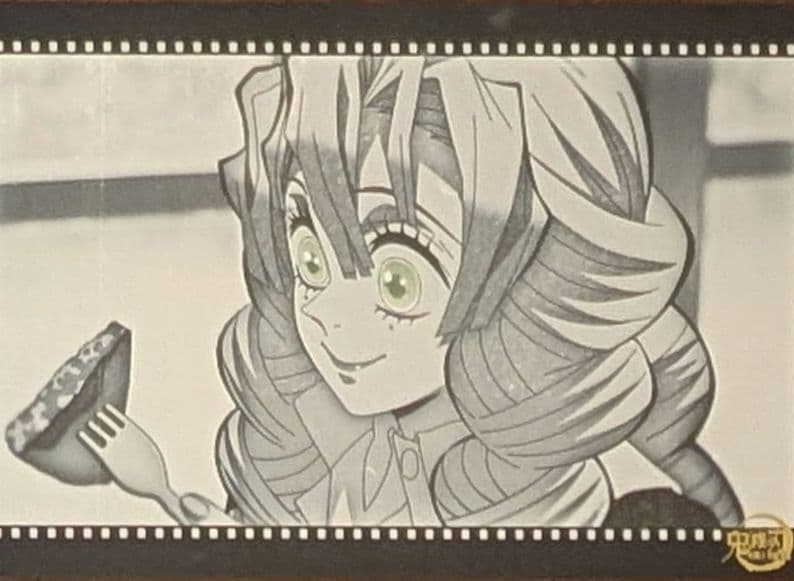 鬼滅の刃 ダイニング 書き下ろしイラスト スタンディPOP原画版 甘露寺