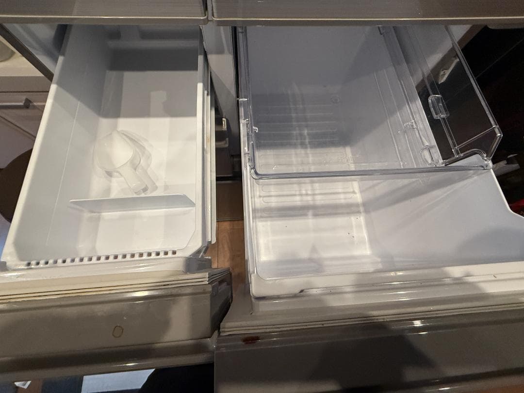 SHARP 大型冷蔵庫 大容量 502L 観音開き 6ドア SJ-F502E-S