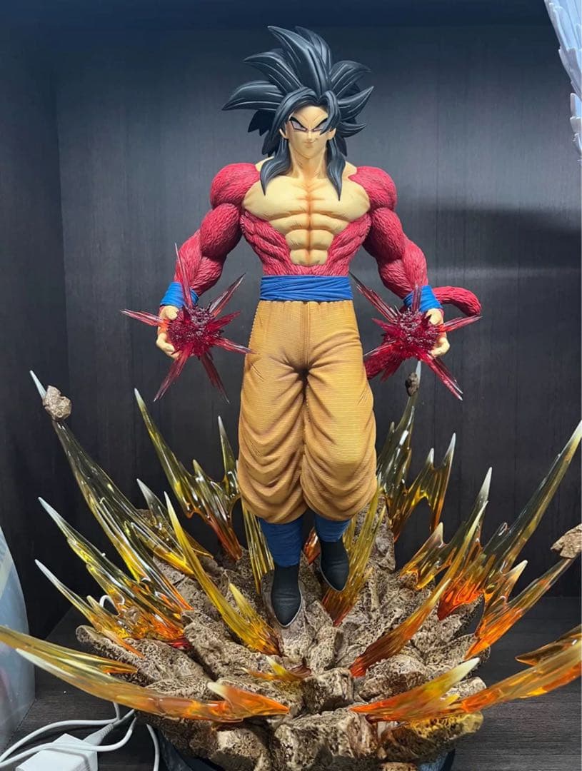 ドラゴンボール 孫悟空 ガレキ ガレージキット スタチューX①④④