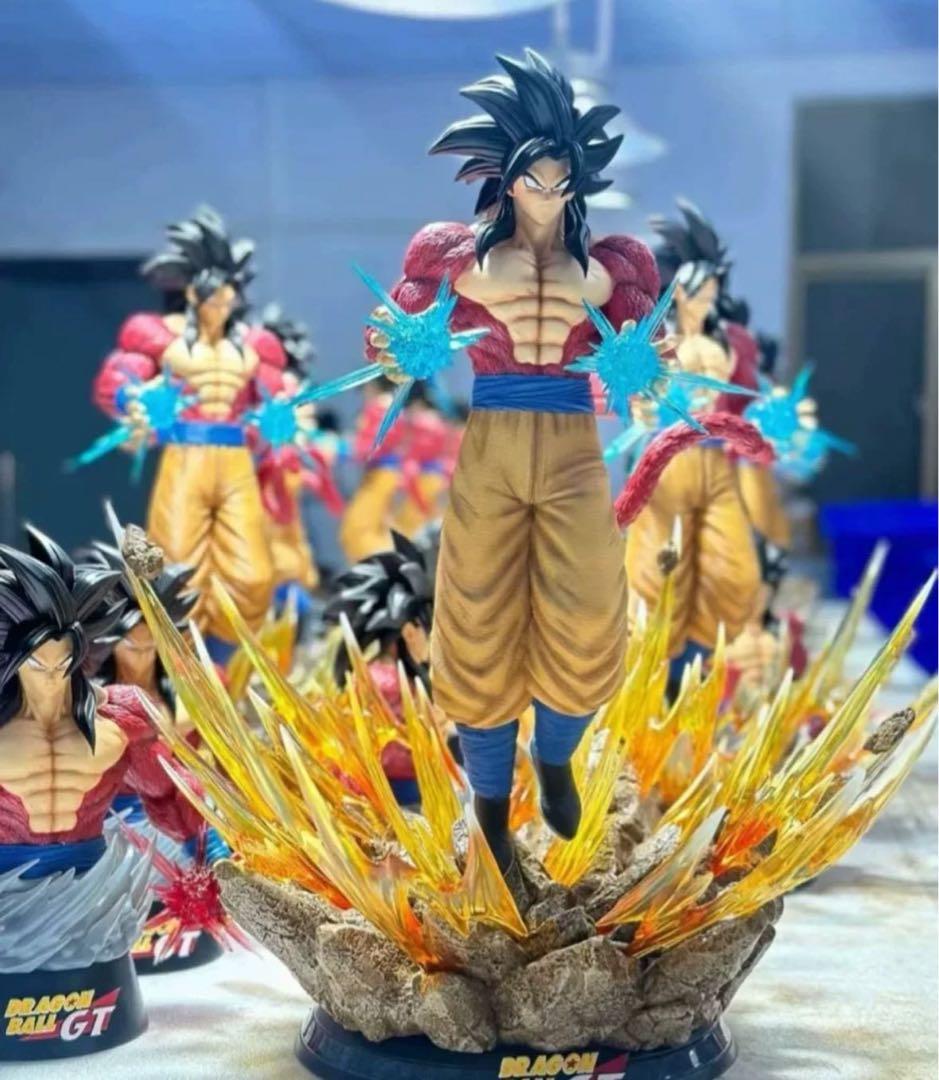 ドラゴンボール 孫悟空 ガレキ ガレージキット スタチューX①④④