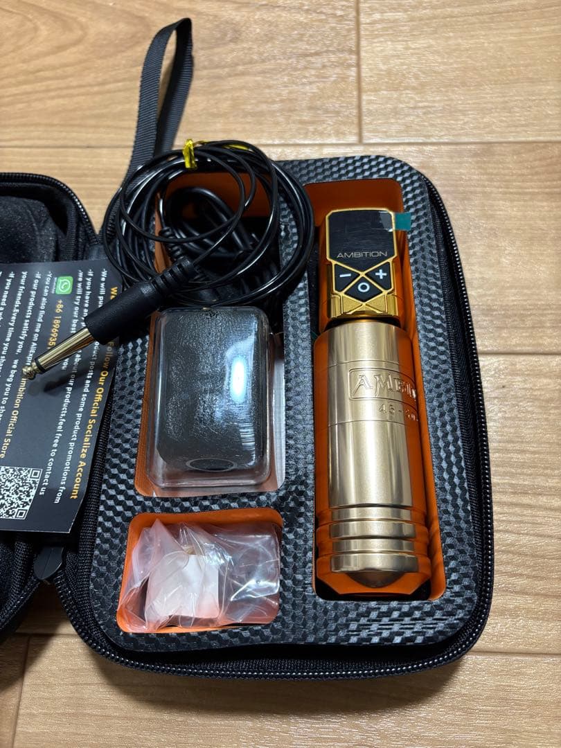 Ambition torped 36 ワイヤレス/有線タトゥーマシン