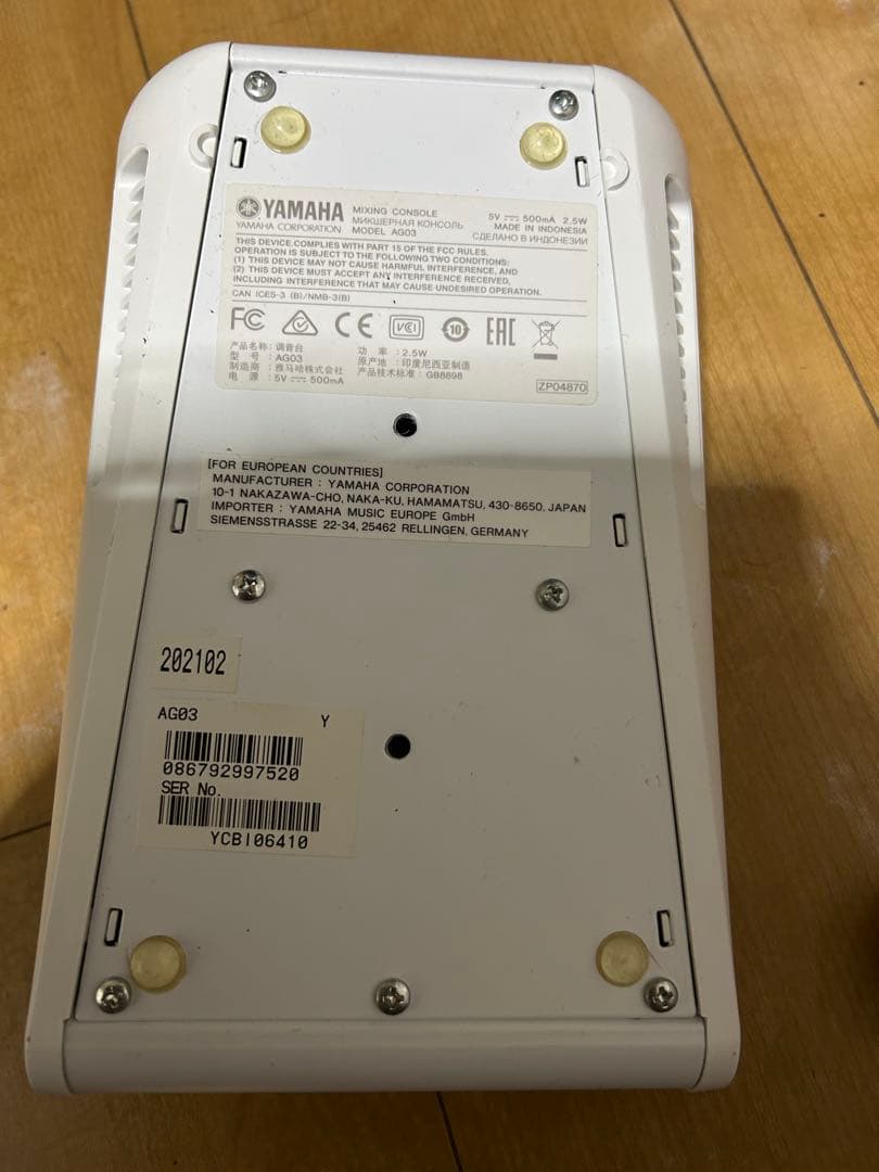 その他 YAMAHA AG03