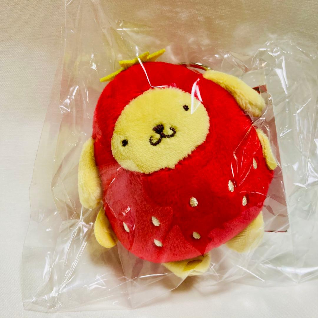 LOWRYS FARM いちご新聞 トイキーホルダー ポムポムプリン いちご