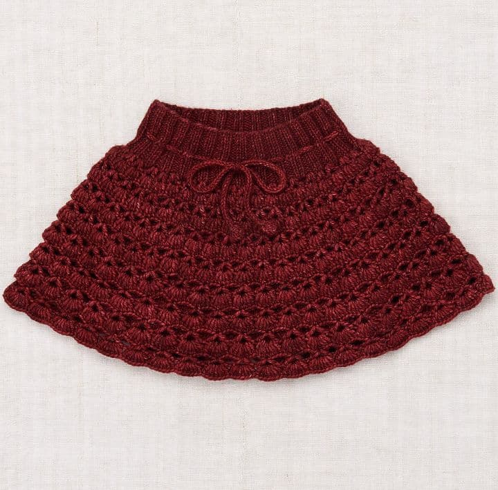 misha&puff■Crochet Skating Skirt