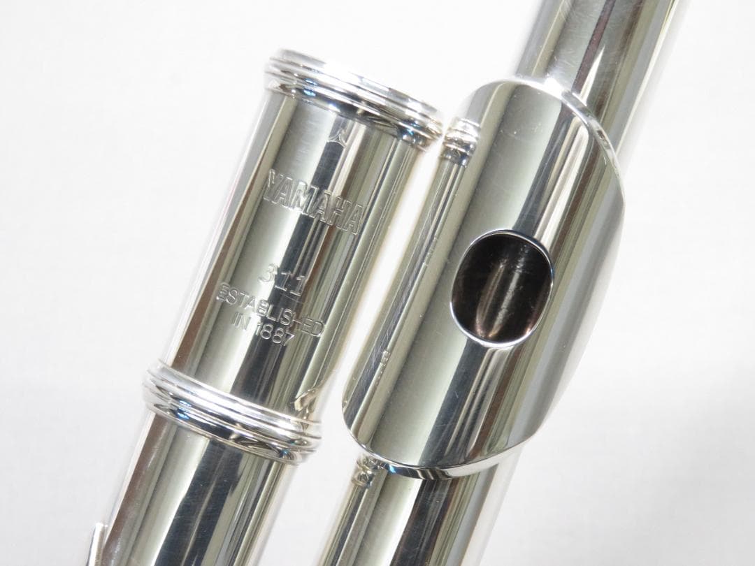 メンテナンス済　フルート　頭部管銀製　ヤマハ　 311　後期型最終モデル