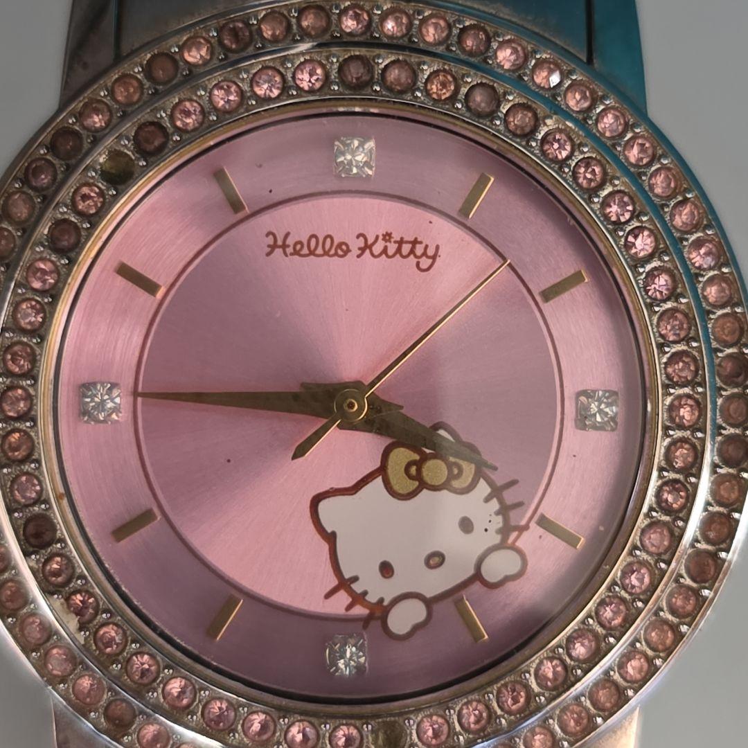 ハローキティ　セレブウォッチ　限定　腕時計　ダイヤモンド　レトロ　レア　サンリオ