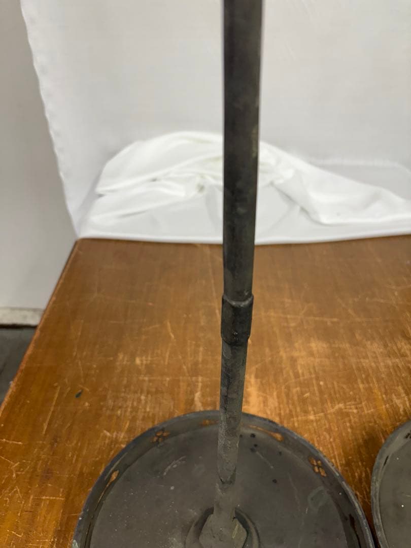 燭台 一対二本 アンティーク 骨董 レトロ まとめて4本 燭台 一対二本