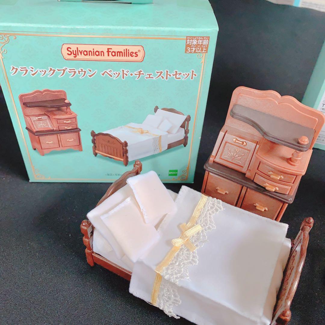 レア！　シルバニアファミリー　赤い屋根の大きなお家クラシックカラーフルセット＋