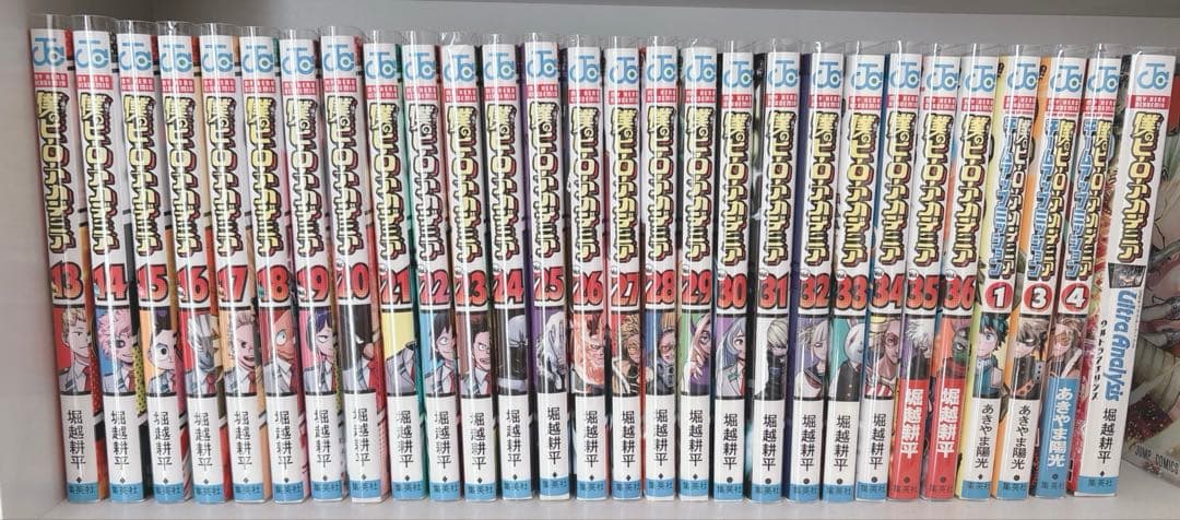 僕のヒーローアカデミア1～36巻 （チームアップミッション・ファンブック付き）