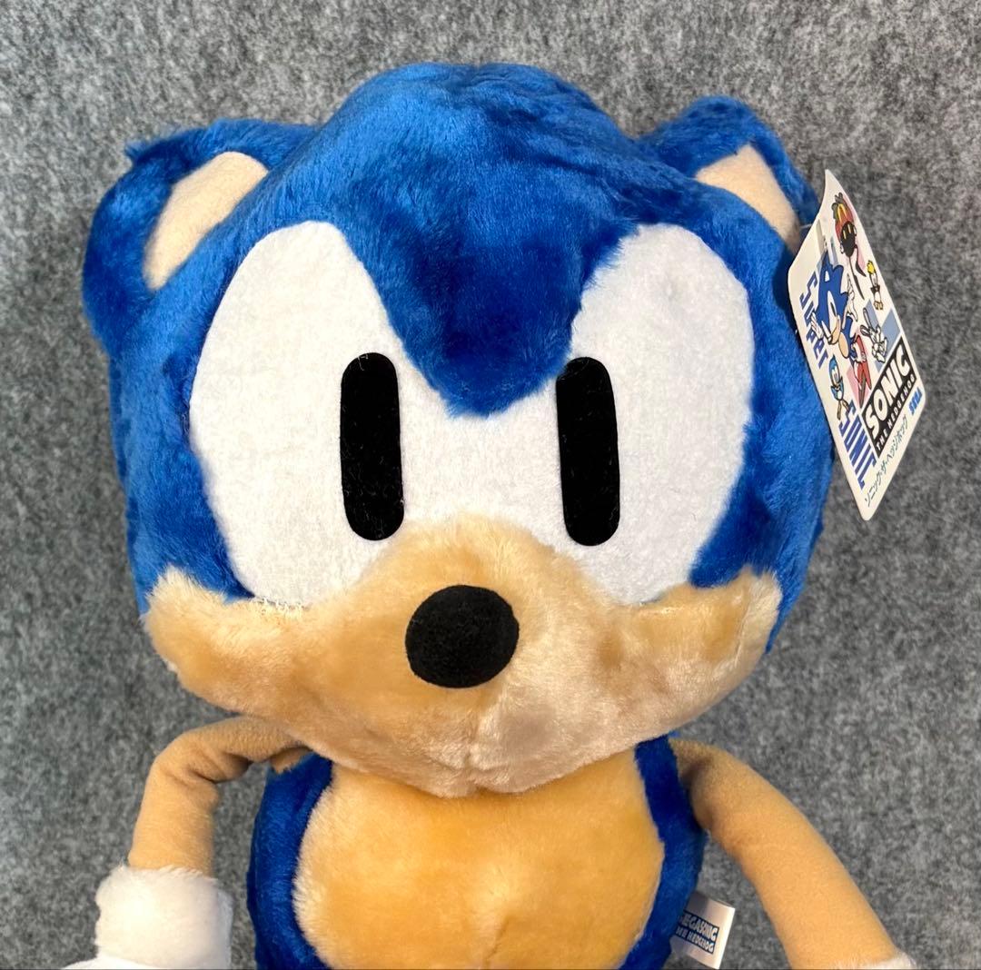 ソニック・ザ・ヘッジホッグ　ぬいぐるみ　セガ 1991年